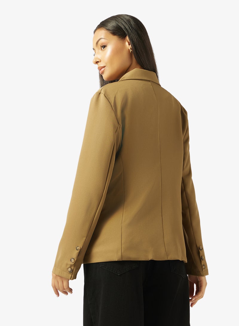Ginger Structured Longline Blazer - Image 2